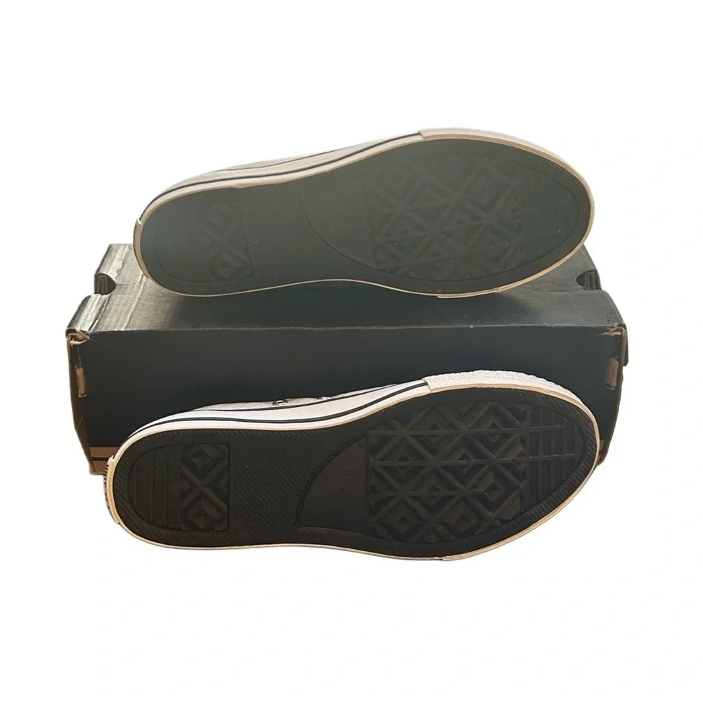 Converse Kids Sneakers - Black and silver metallic